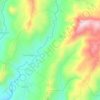 Sukanagara topographic map, elevation, terrain