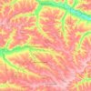 Oleksandrivka settlement hromada topographic map, elevation, terrain