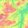 Waldstatt topographic map, elevation, terrain