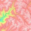San Mateo topographic map, elevation, terrain