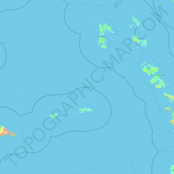 Municipality of Leros topographic map, elevation, terrain