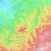 Pietroasa topographic map, elevation, terrain