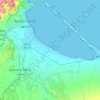 Bouarg topographic map, elevation, terrain