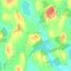 Dromahair topographic map, elevation, terrain