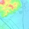 Presenzano topographic map, elevation, terrain