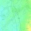 Jebel topographic map, elevation, terrain