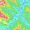 Arrankudiaga-Zollo topographic map, elevation, terrain
