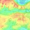 Easton topographic map, elevation, terrain