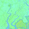 Basanti topographic map, elevation, terrain