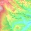 Muro en Cameros topographic map, elevation, terrain