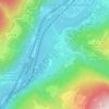 Albeins - Albes topographic map, elevation, terrain