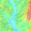 Livezi topographic map, elevation, terrain
