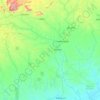 Mocuba topographic map, elevation, terrain