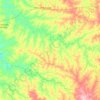 Bossoroca topographic map, elevation, terrain