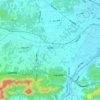 Tamaki topographic map, elevation, terrain