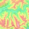 丹娘乡 topographic map, elevation, terrain