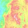 Kushar District topographic map, elevation, terrain