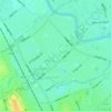 South Okkalapa topographic map, elevation, terrain