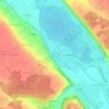 Écluzelles topographic map, elevation, terrain