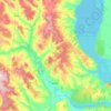 Шигонский район topographic map, elevation, terrain