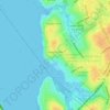 Harbor Hills topographic map, elevation, terrain