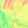 Euston topographic map, elevation, terrain