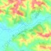 Varès topographic map, elevation, terrain