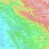 Kangra topographic map, elevation, terrain