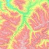 District Zebak topographic map, elevation, terrain