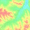 Precinct 8 topographic map, elevation, terrain