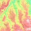 Minas Novas topographic map, elevation, terrain