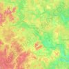 Ekaterimburgo topographic map, elevation, terrain