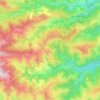 Issamoulenc topographic map, elevation, terrain