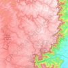 Cambará do Sul topographic map, elevation, terrain
