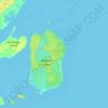 Bugsuk topographic map, elevation, terrain