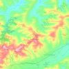 Montegiorgio topographic map, elevation, terrain