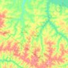 Guaiçara topographic map, elevation, terrain