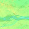 Matihani topographic map, elevation, terrain