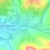 Slaterville Springs topographic map, elevation, terrain