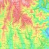 Esenler topographic map, elevation, terrain