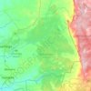 Shinyalu topographic map, elevation, terrain