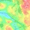 Colchester topographic map, elevation, terrain