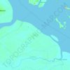 Kecamatan Pulau Burung topographic map, elevation, terrain