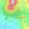 Kecamatan X Koto topographic map, elevation, terrain