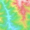 Chhungjey_Zamsar topographic map, elevation, terrain