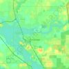Tomahawk topographic map, elevation, terrain