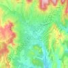 Alba-la-Romaine topographic map, elevation, terrain