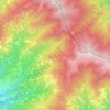 Jamuna topographic map, elevation, terrain