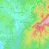 Bélapátfalva topographic map, elevation, terrain