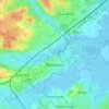 Wareham Town topographic map, elevation, terrain